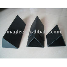 Caja de cartón pluma del triángulo